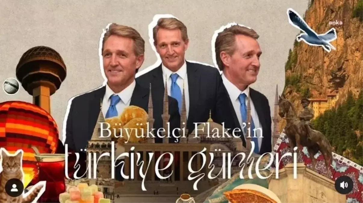 ABD Büyükelçisi Jeff Flake Türkiye\'den Ayrılıyor