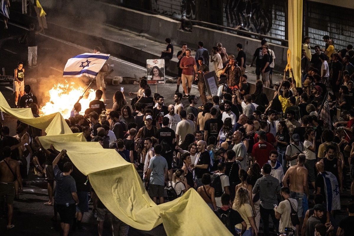 İsrail\'de Protestolar Devam Ediyor