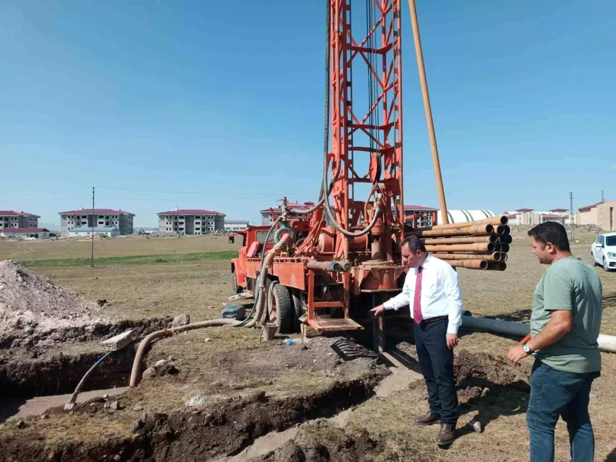 Kars Belediyesi İçme Suyu Kaynaklarına Sondaj Çalışması Başlattı