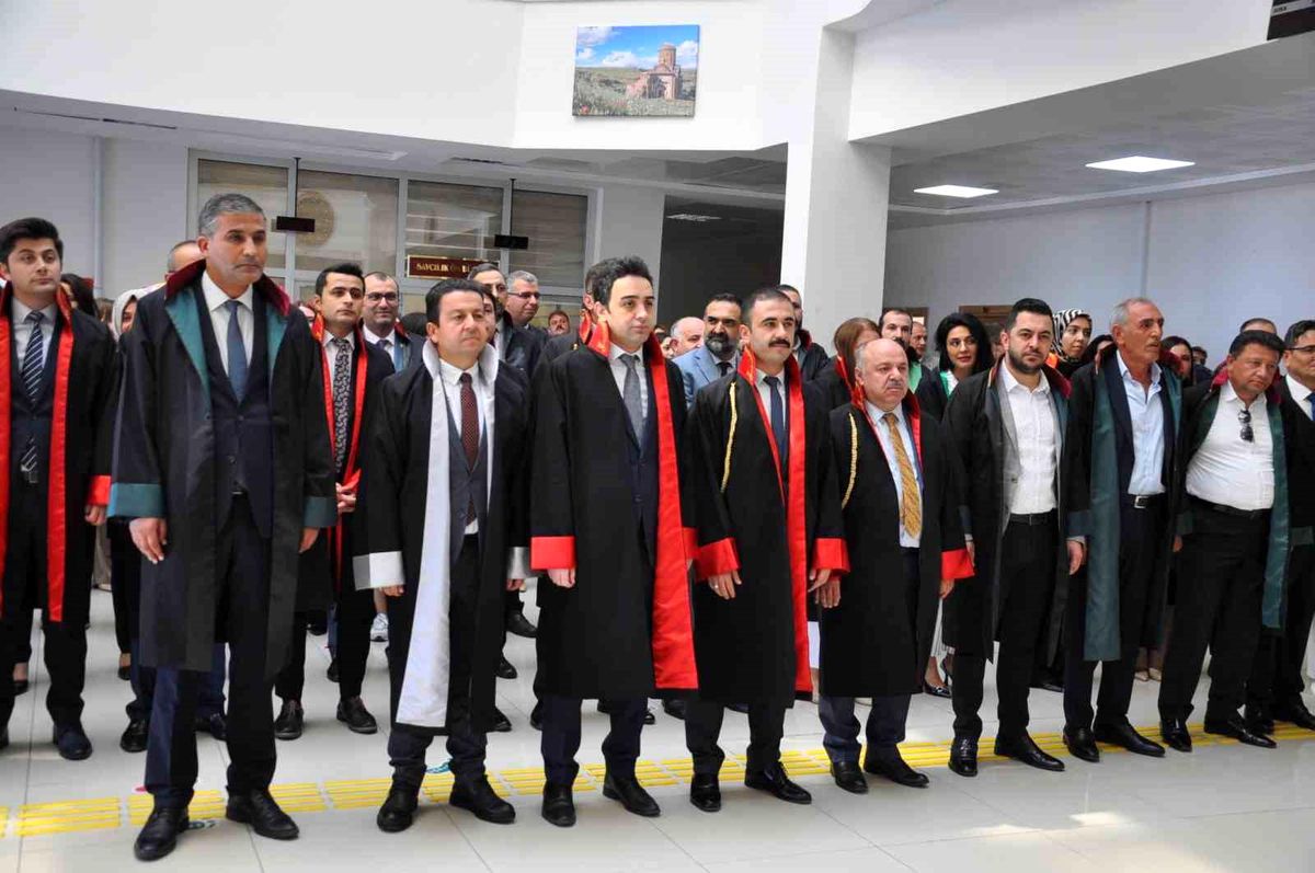 Kars\'ta 2024-2025 Adli Yıl Açılışı Töreni Düzenlendi