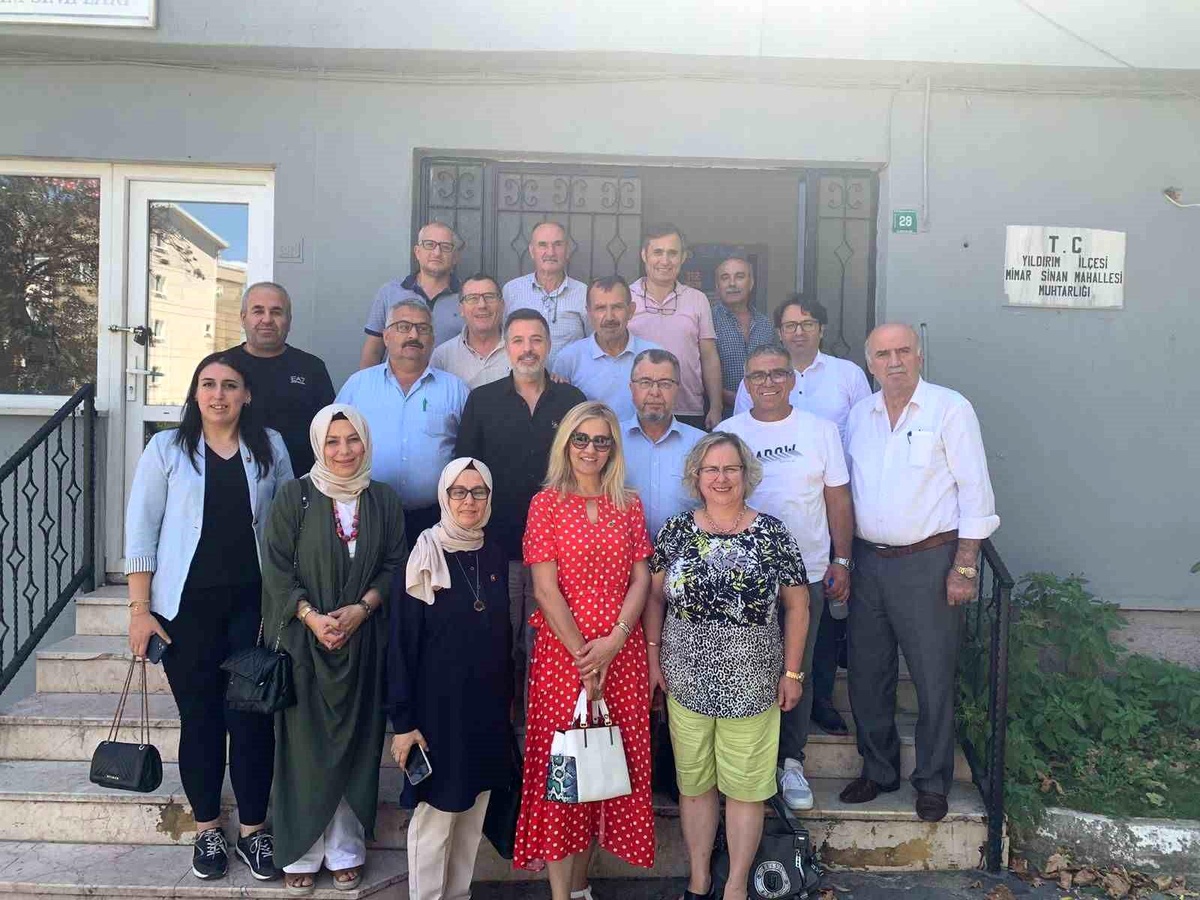 MHP Yıldırım İlçe Başkanlığı Muhtarlarla Kahvaltıda Buluştu