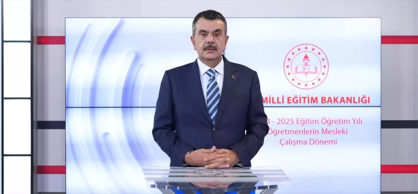 Milli Eğitim Bakanı Tekin, öğretmenlere hitap etti Açıklaması