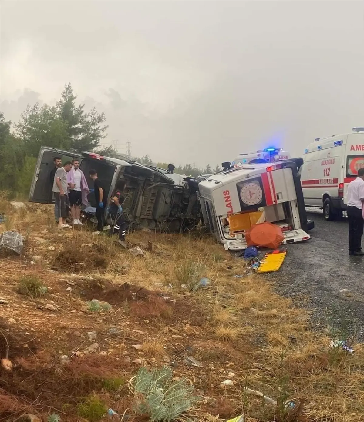 Muğla\'da meydana gelen trafik kazalarında 1 kişi öldü, 14 kişi yaralandı