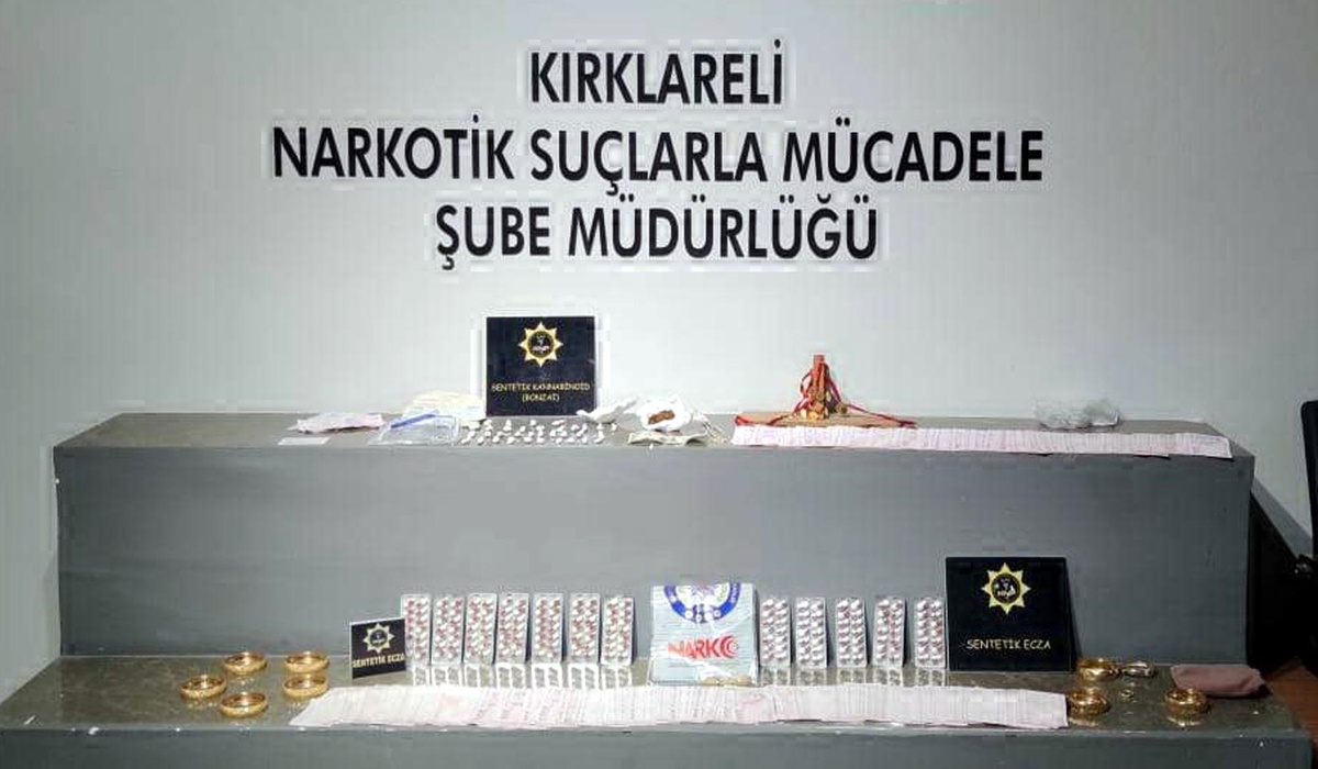 Kırklareli\'de Uyuşturucu Operasyonunda 5 Şüpheli Tutuklandı