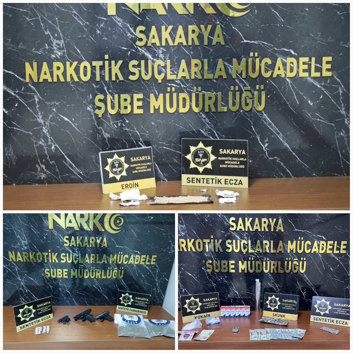Sakarya\'da Uyuşturucu ve Kaçakçılık Operasyonlarında 496 Kişiye Adli İşlem