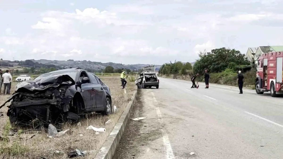 Sakarya\'da trafik kazası: 1 ölü, 1 yaralı