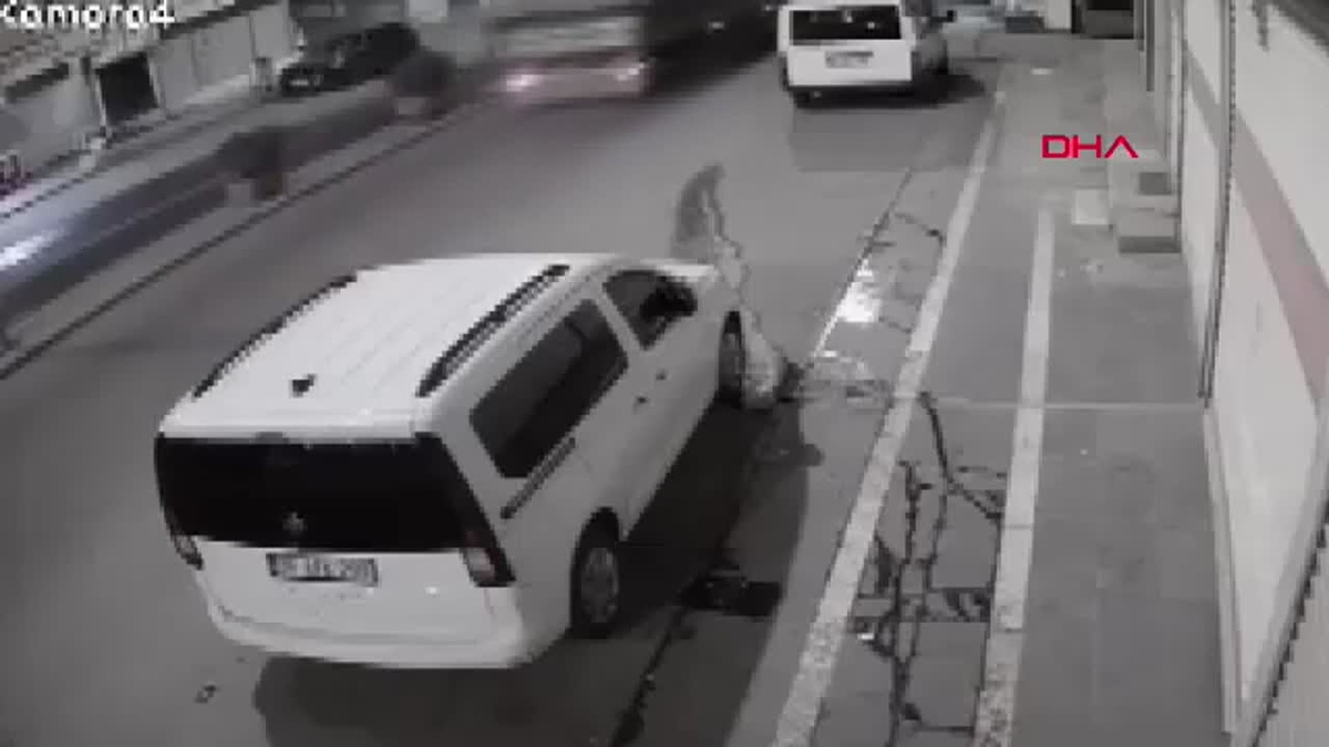 Cizre\'de freni boşalan TIR kaza yaptı