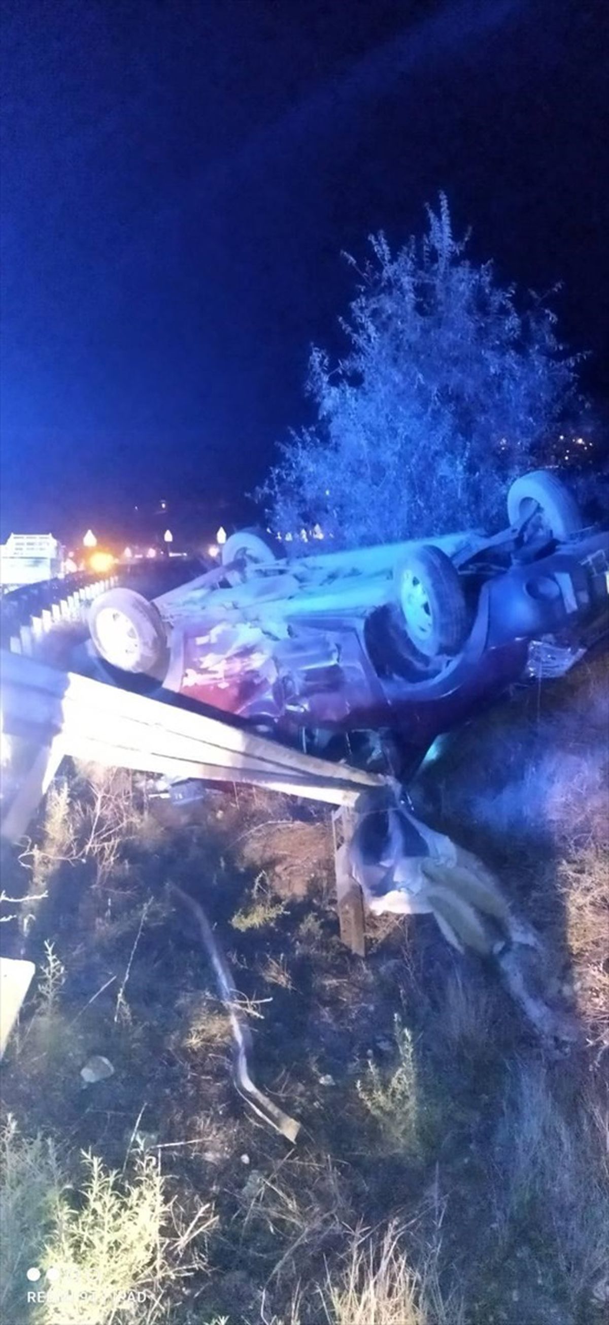 Tokat\'ta hafif ticari aracın devrilmesi sonucu 6 kişi yaralandı