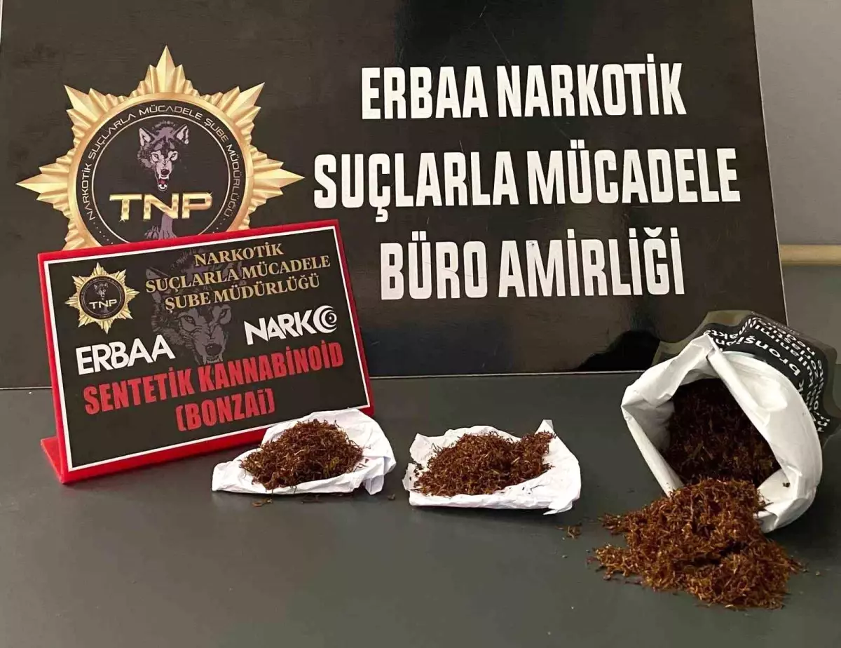 Tokat\'ta Uyuşturucu Operasyonu: 150 Gram Bonzai Ele Geçirildi