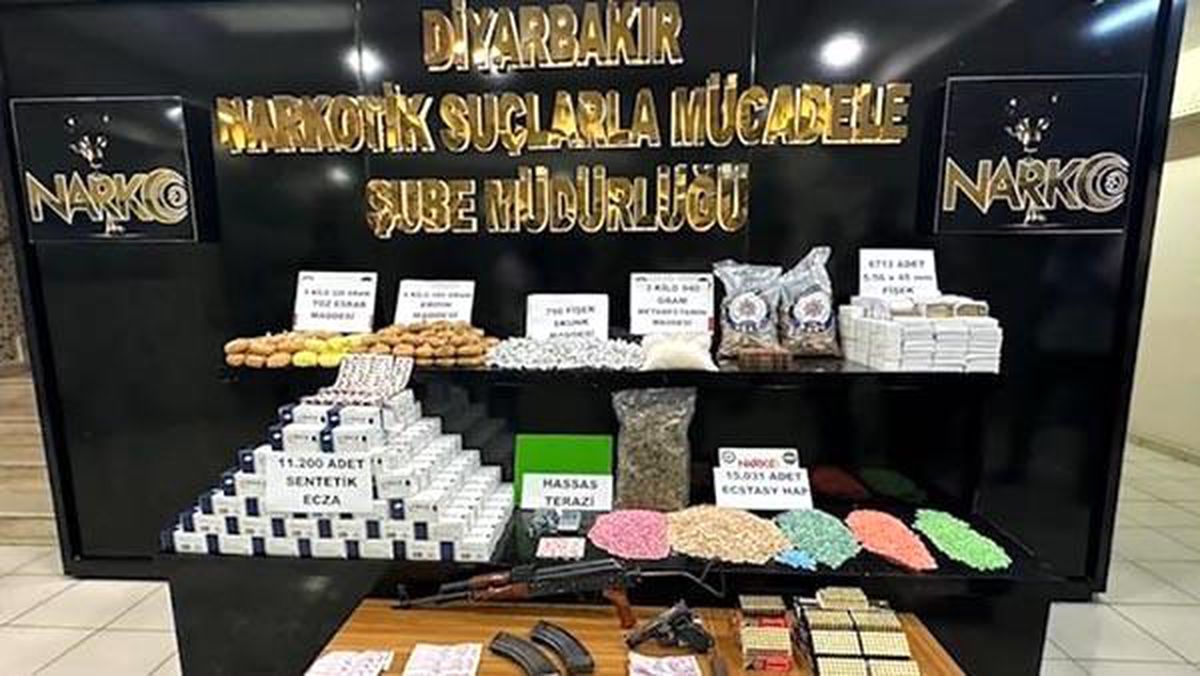 Diyarbakır\'da Narkotik Operasyonları: 385 Şüpheli Yakalandı, 41\'i Tutuklandı