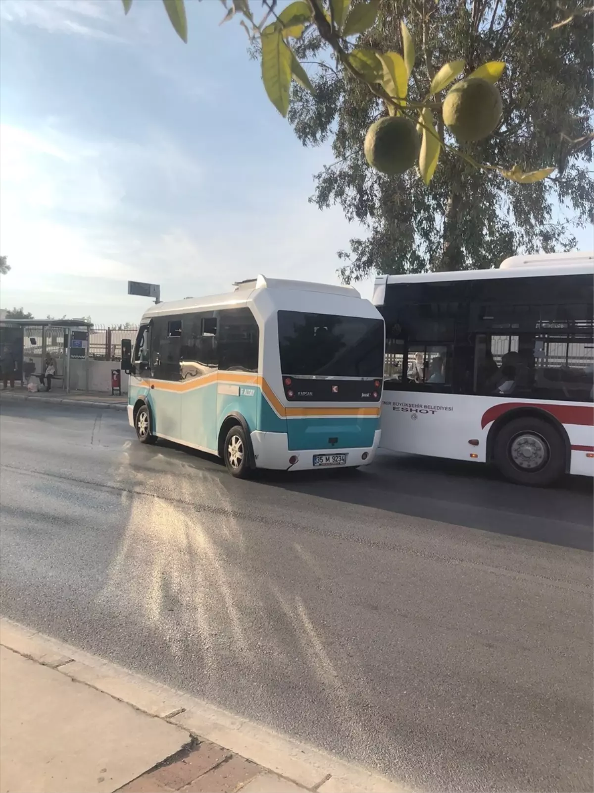 ESHOT Genel Müdürü, Kadına Şiddet Olayında Darbedilen Şoförü Ağırladı