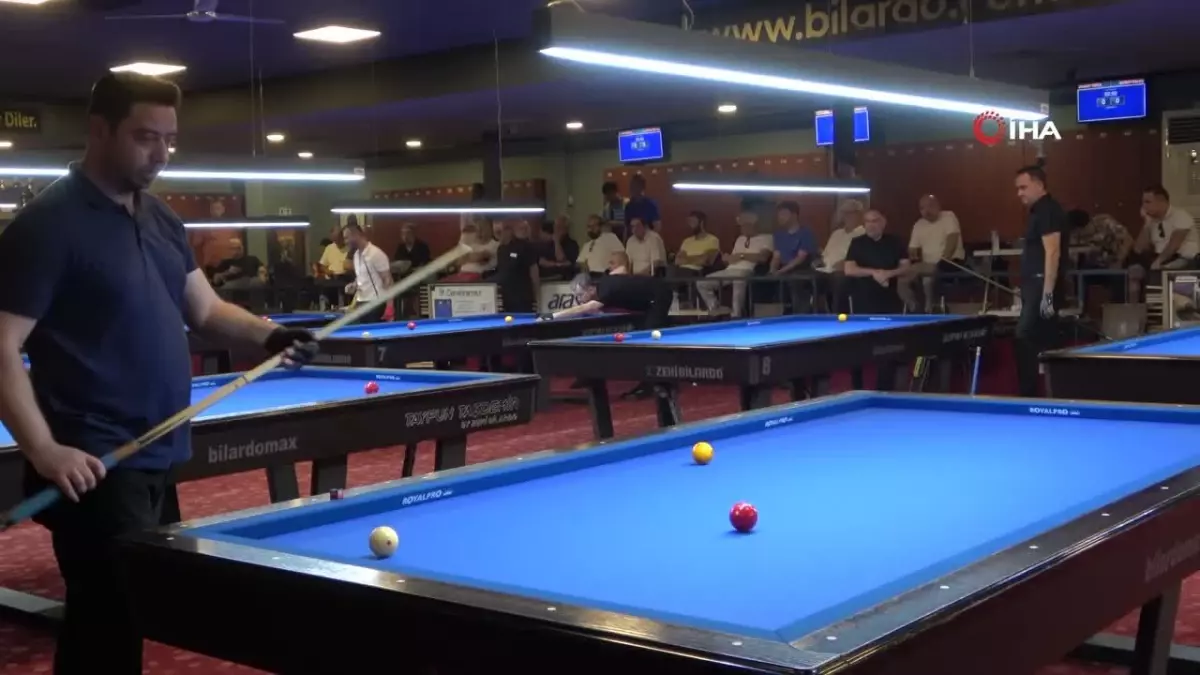 22. Balaban-Theory Handikaplı 3 Bant Bilardo Turnuvası İstanbul\'da Başladı