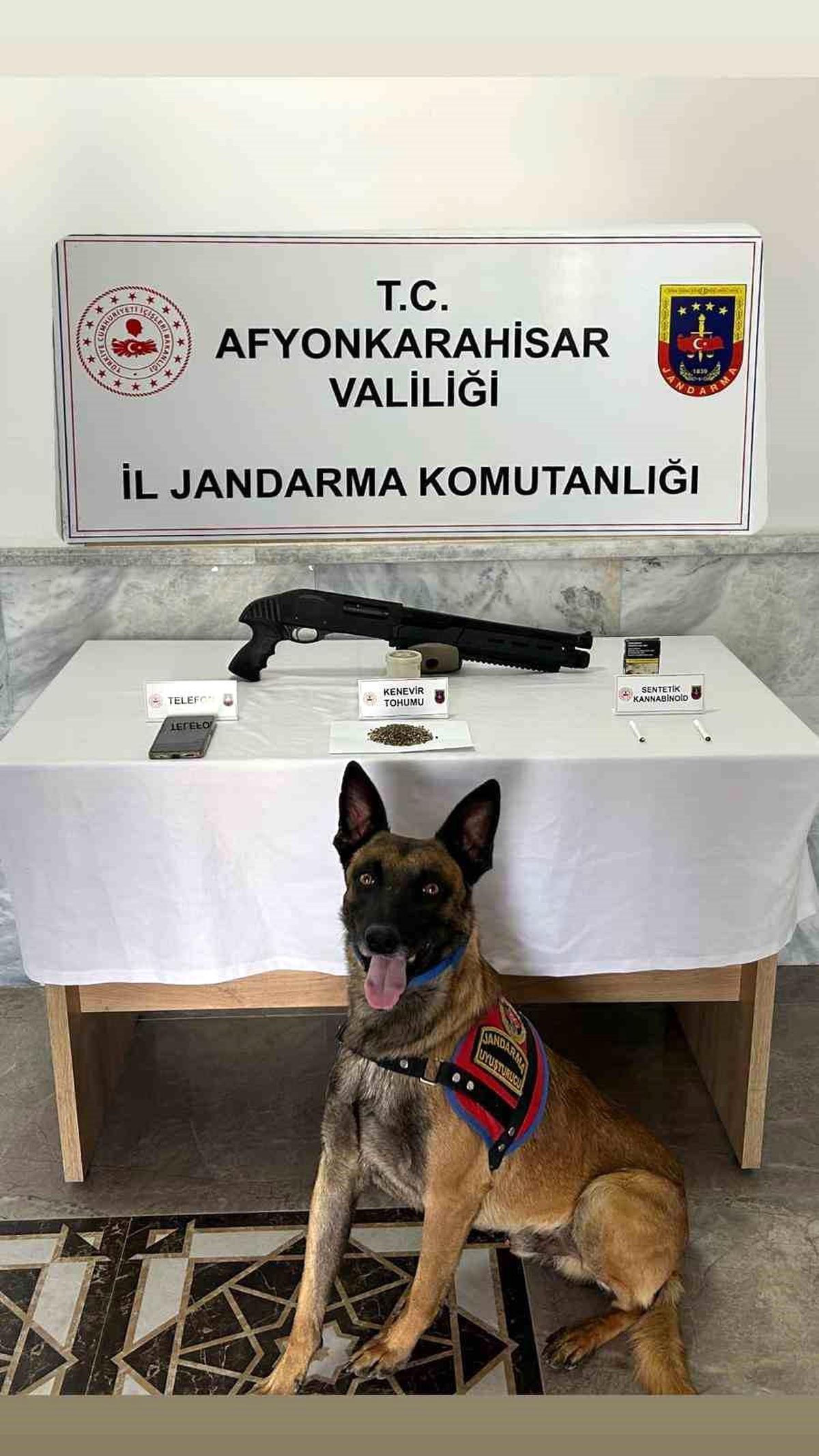 Afyonkarahisar\'da Uyuşturucu ve Silah Operasyonu: İki Şahıs Gözaltında