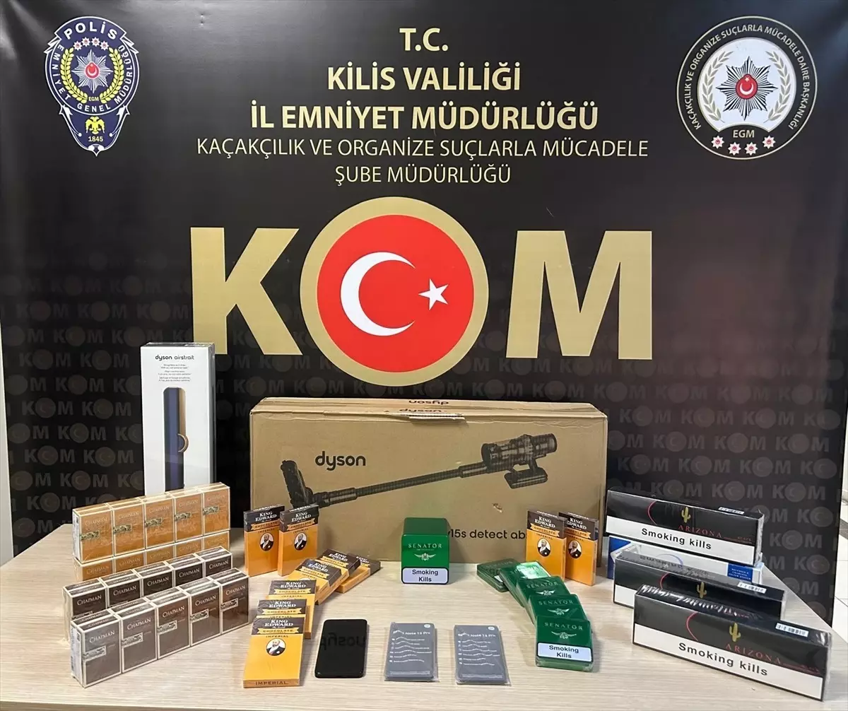 Kilis\'te Kaçakçılık Operasyonunda 17 Şüpheli Hakkında İşlem Yapıldı