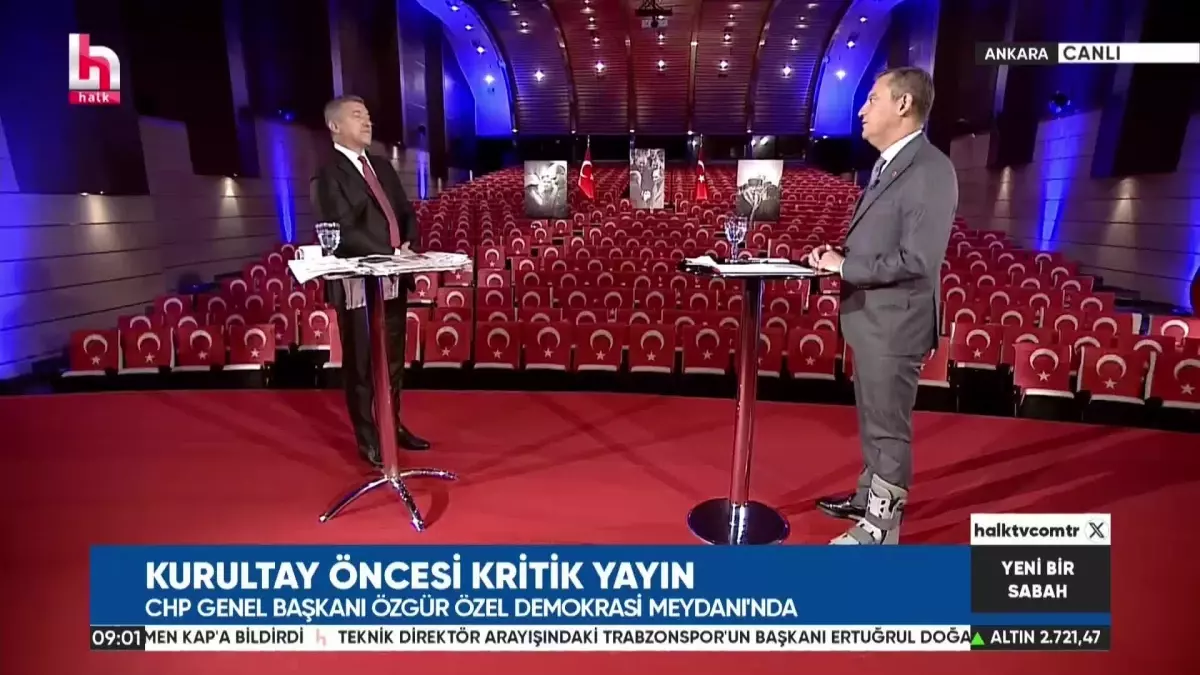 Özgür Özel: "Gelecek Senenin Kasımında Sandığı Koyalım. Erdoğan da Aday Olsun"