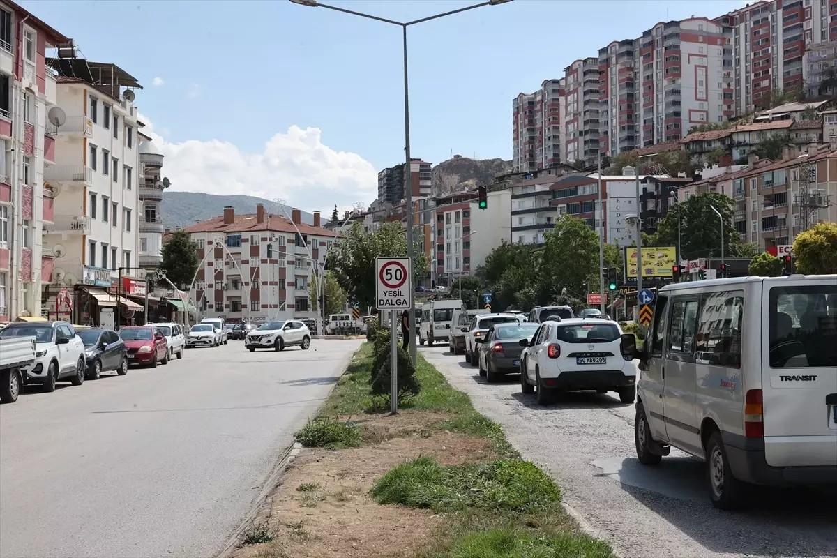 Tokat Belediyesi Trafikte Yeşil Dalga Uygulamasını Hayata Geçiriyor