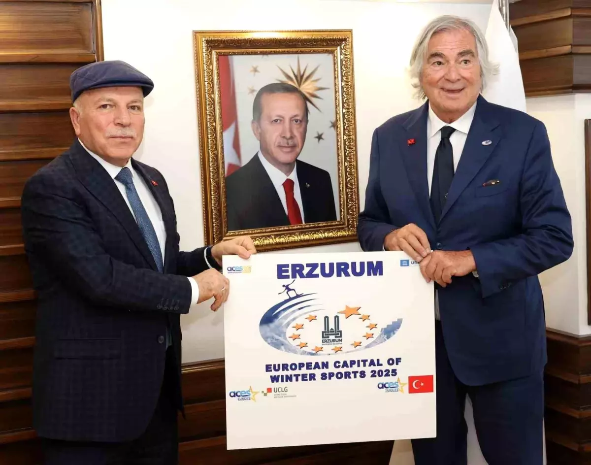 Erzurum, 2025 yılında Avrupa Kış Sporları Başkenti seçildi