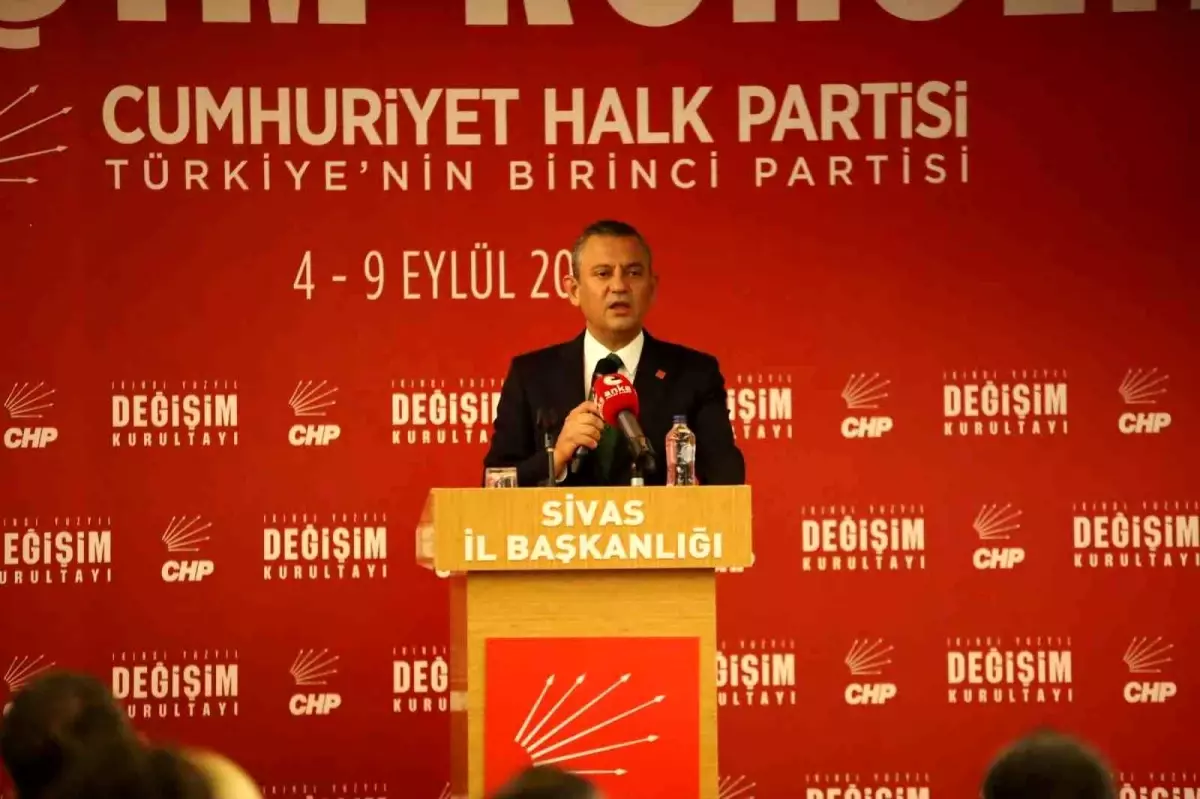 Cumhuriyet Halk Partisi\'nden \'İkinci Yüzyıl Değişim Kurultayı\' Sivas\'ta Gerçekleşti