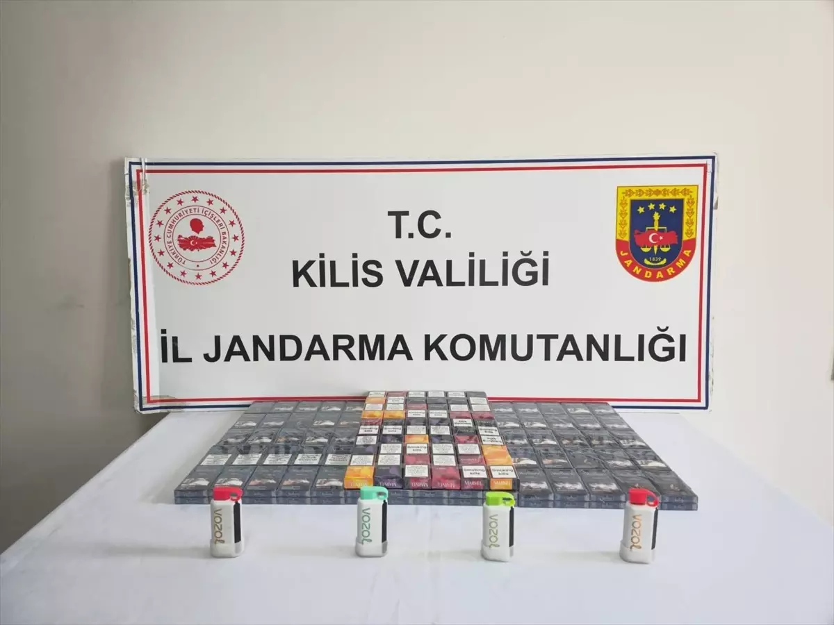 Kilis\'te Gümrük Kaçağı 510 Paket Sigara Ele Geçirildi