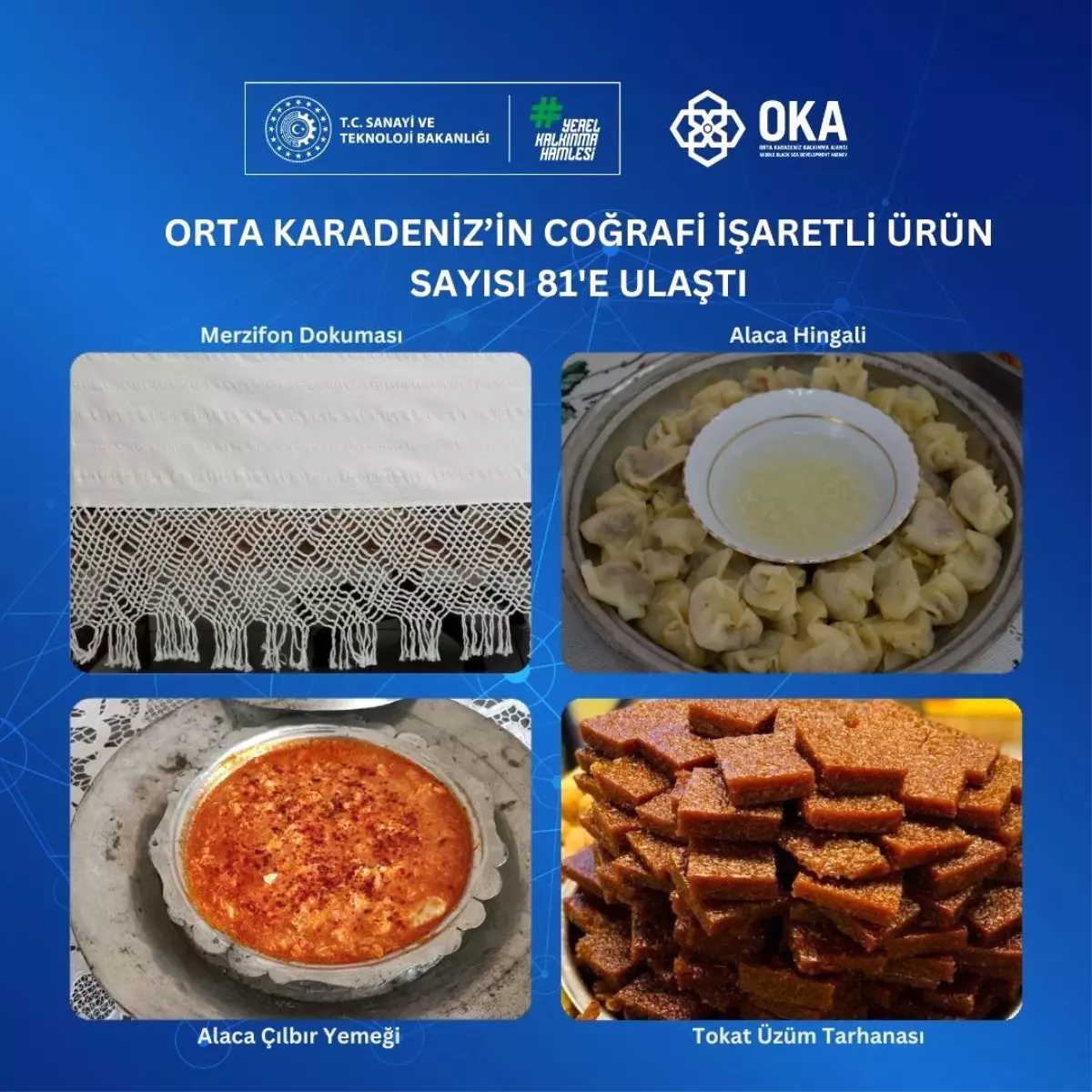 Orta Karadeniz Bölgesi\'nde Coğrafi İşaret Tescilli Ürün Sayısı 81\'e Ulaştı