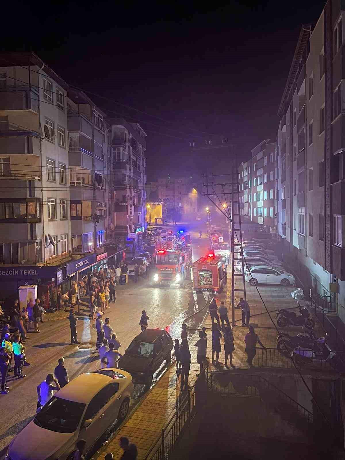 Sinop\'ta Prizden Çıkan Yangın İtfaiye Ekiplerince Söndürüldü