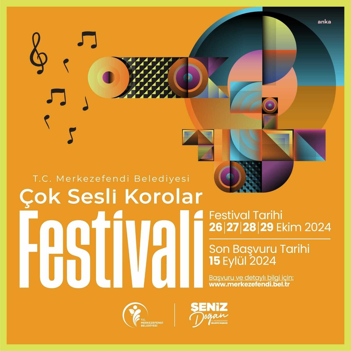 Merkezefendi Belediyesi Çok Sesli Korolar Festivali Başvuruları Başladı