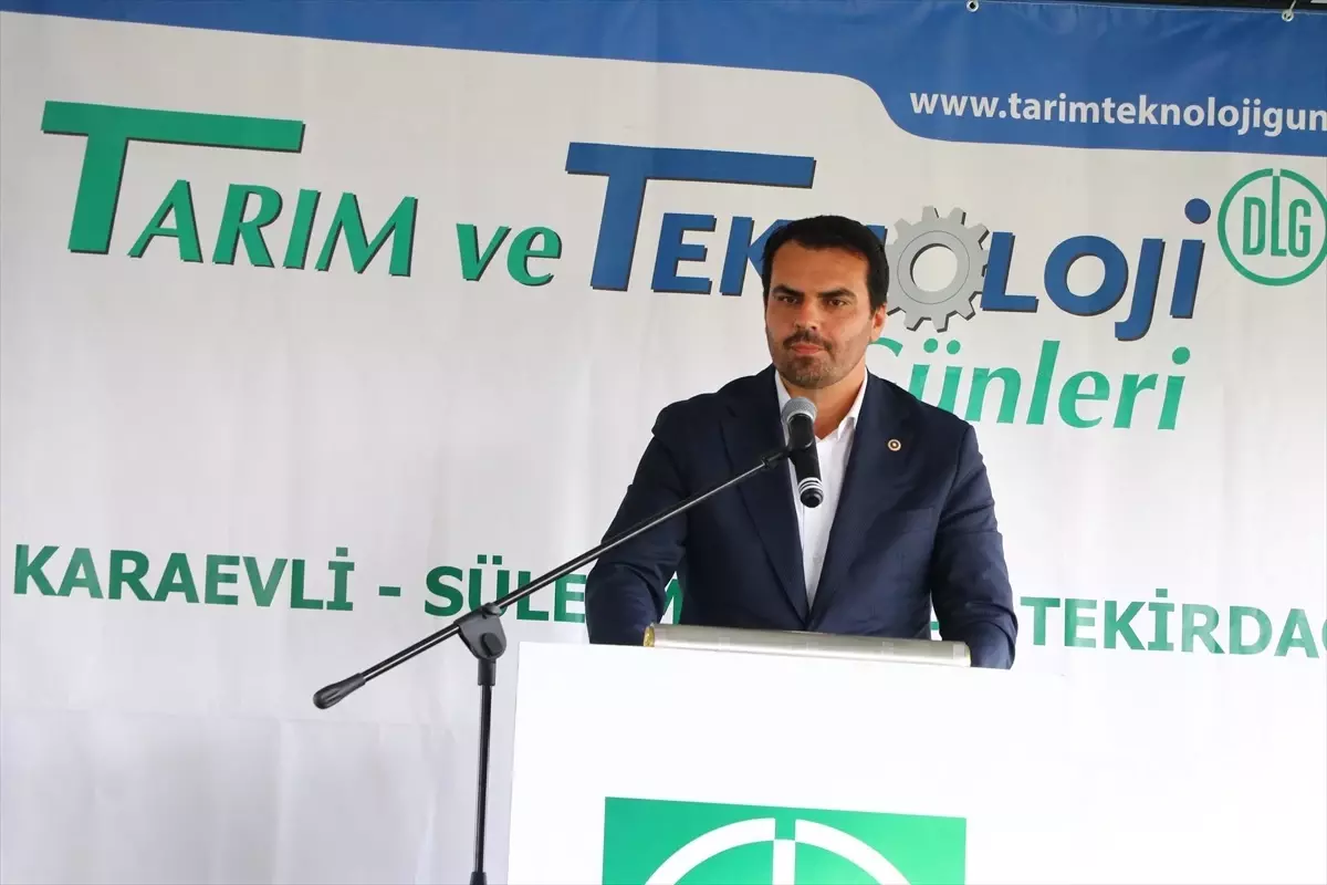 Tekirdağ\'da 14. Tarım ve Teknoloji Günleri Fuarı Açıldı