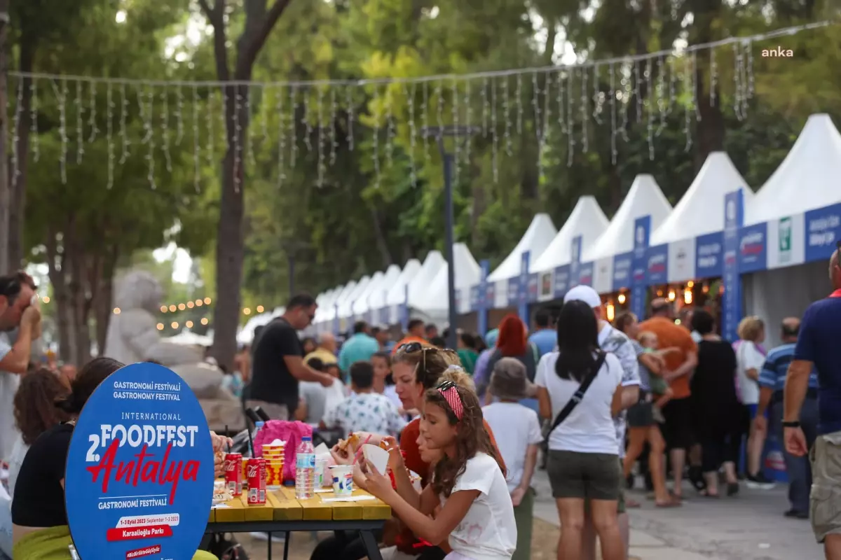 Foodfest Antalya Uluslararası Gastronomi Festivali Başlıyor