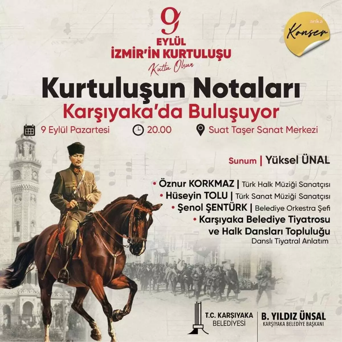 İzmir\'in Kurtuluşu Konserle Kutlanacak