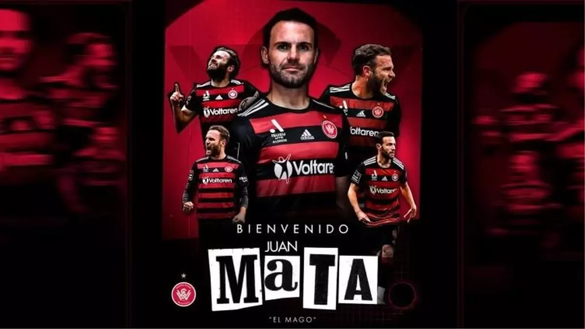 Juan Mata, Western Sydney Wanderers\'a Transfer Oldu