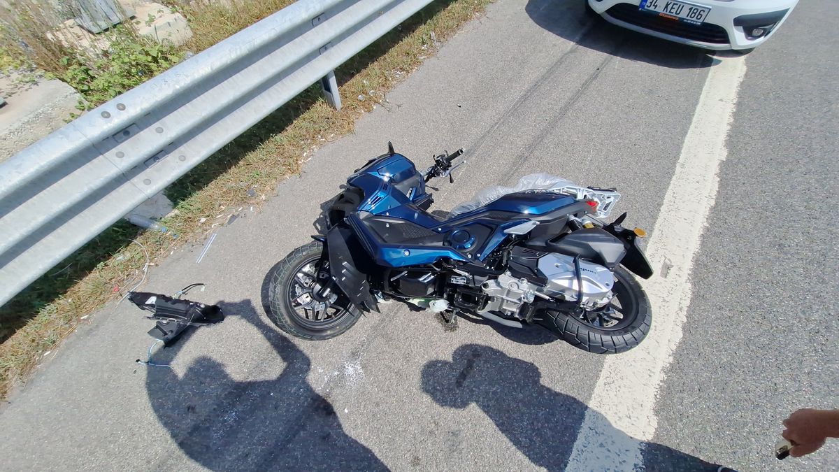 Kuzey Marmara Otoyolu\'nda Motosiklet Kazası: 1 Ölü, 1 Yaralı