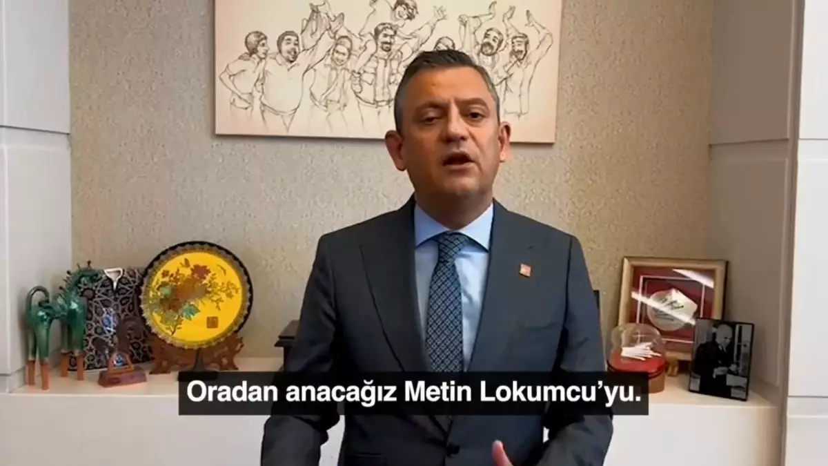 CHP Lideri Özgür Özel, Metin Lokumcu Davasına Davet Etti