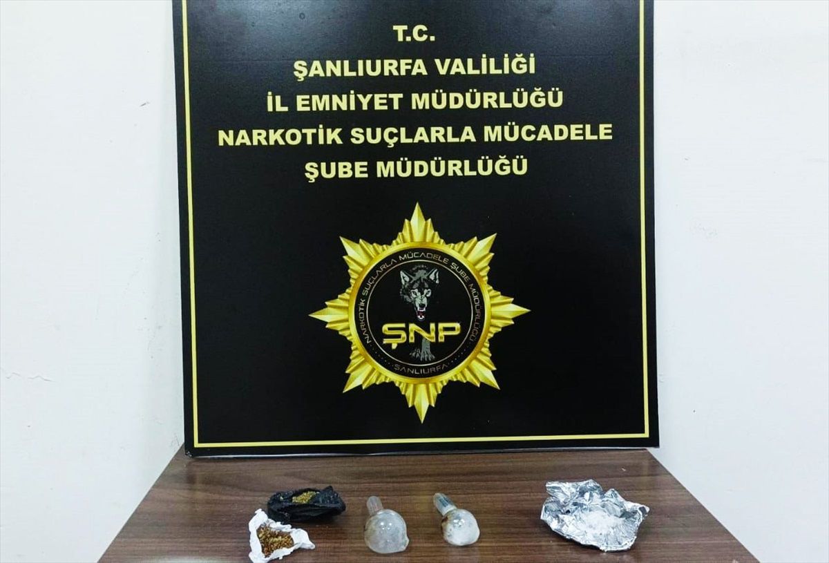 Şanlıurfa\'da Uyuşturucu Operasyonu: 2 Tutuklama