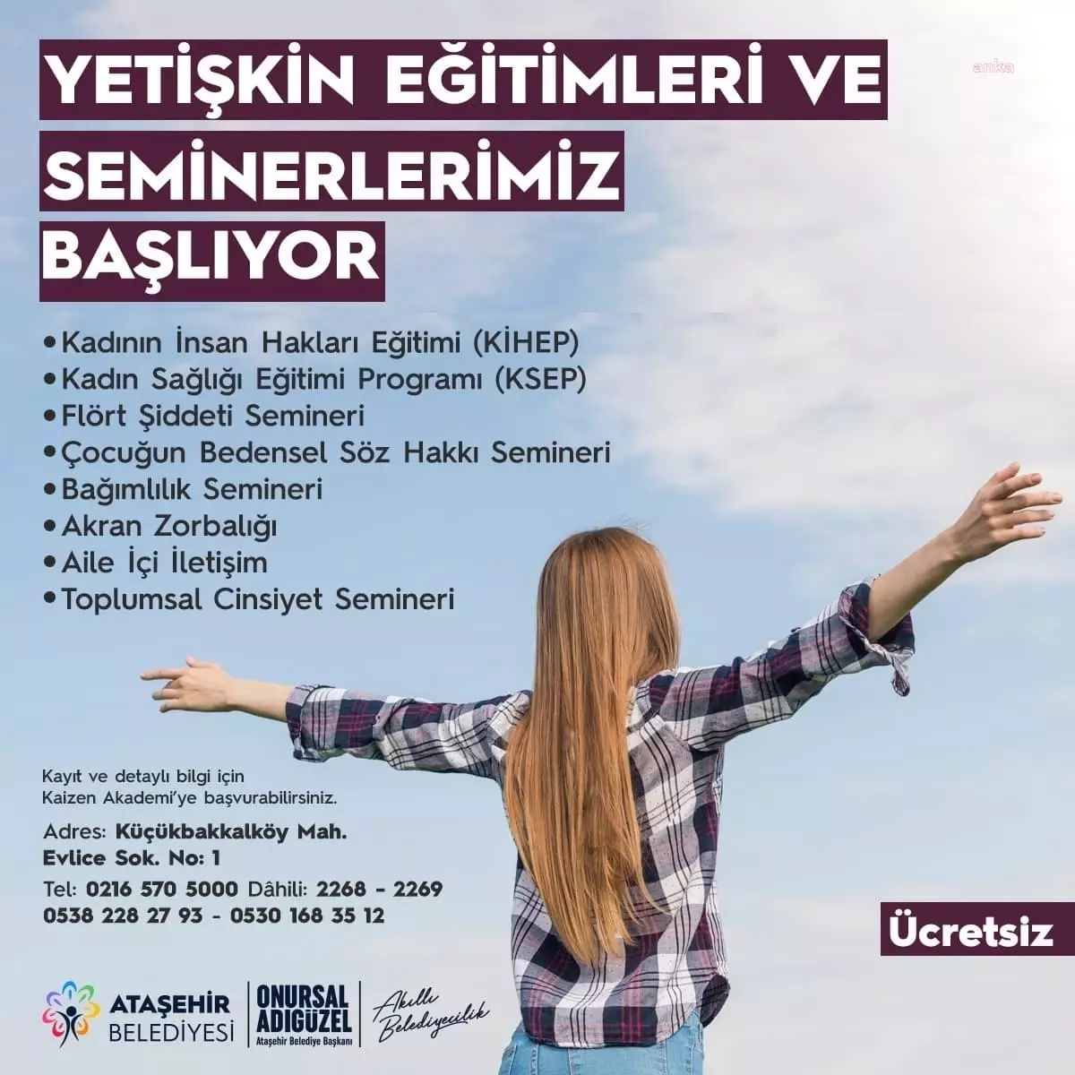 Ataşehir\'de Kadınlarla Eğitim Seminerleri