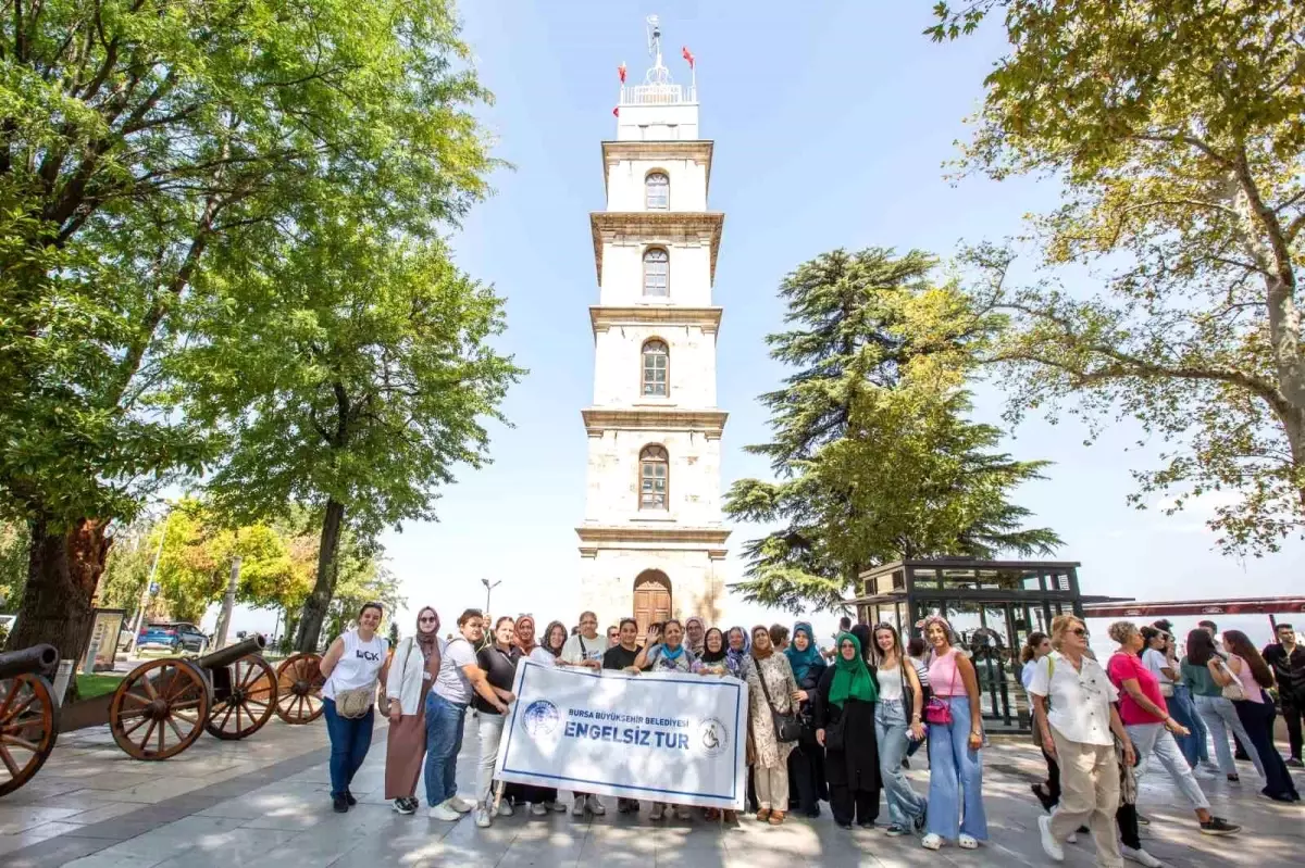 Bursa Büyükşehir Belediyesi Engelsiz Turizm Projesiyle Özel Gereksinimli Bireyleri Ağırlıyor