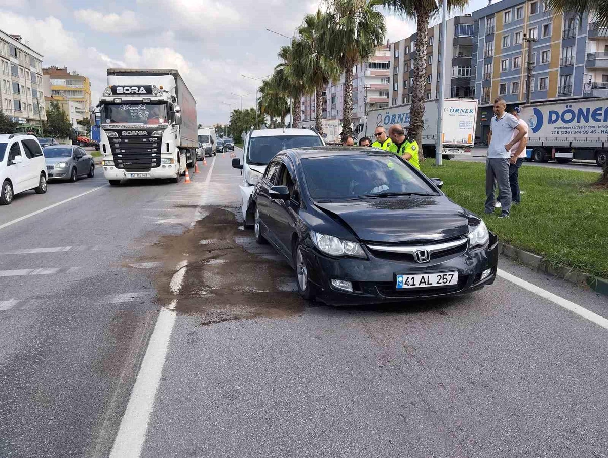 Samsun\'da Zincirleme Kaza: 3 Yaralı