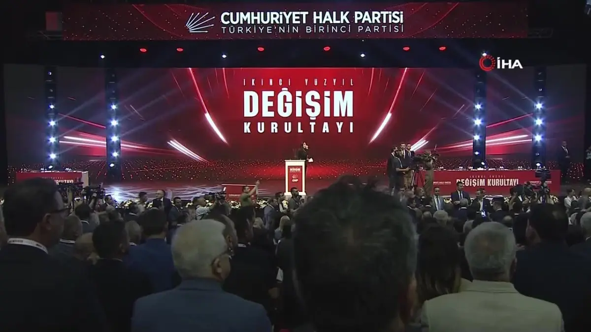 CHP 20. Olağanüstü Kurultayı Başladı