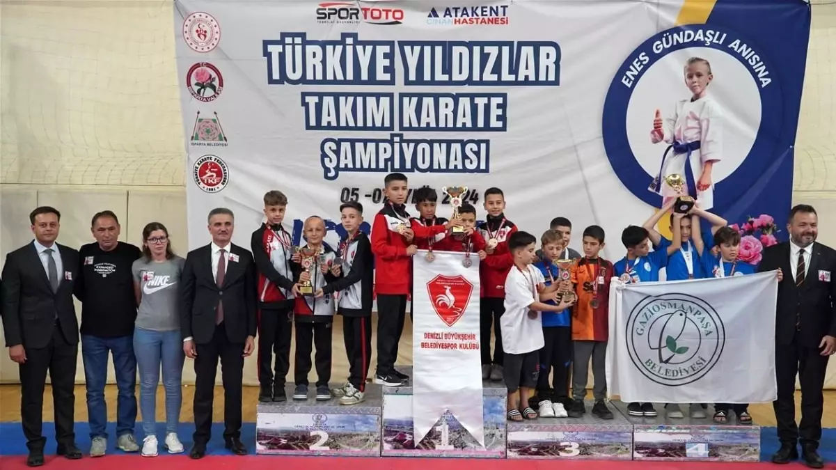 Denizli Büyükşehir Belediyespor Kulübü Erkek Kata Takımı Türkiye Şampiyonu