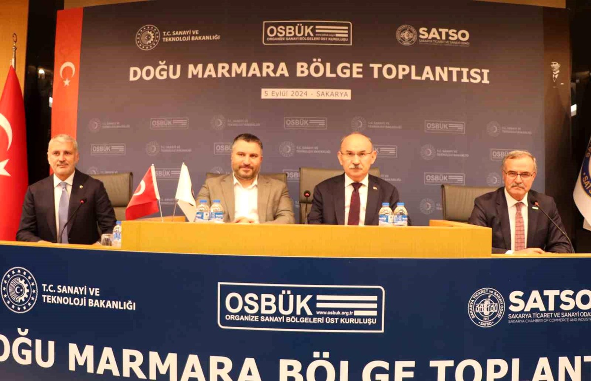 Doğu Marmara OSB Toplantısı Sakarya\'da Yapıldı