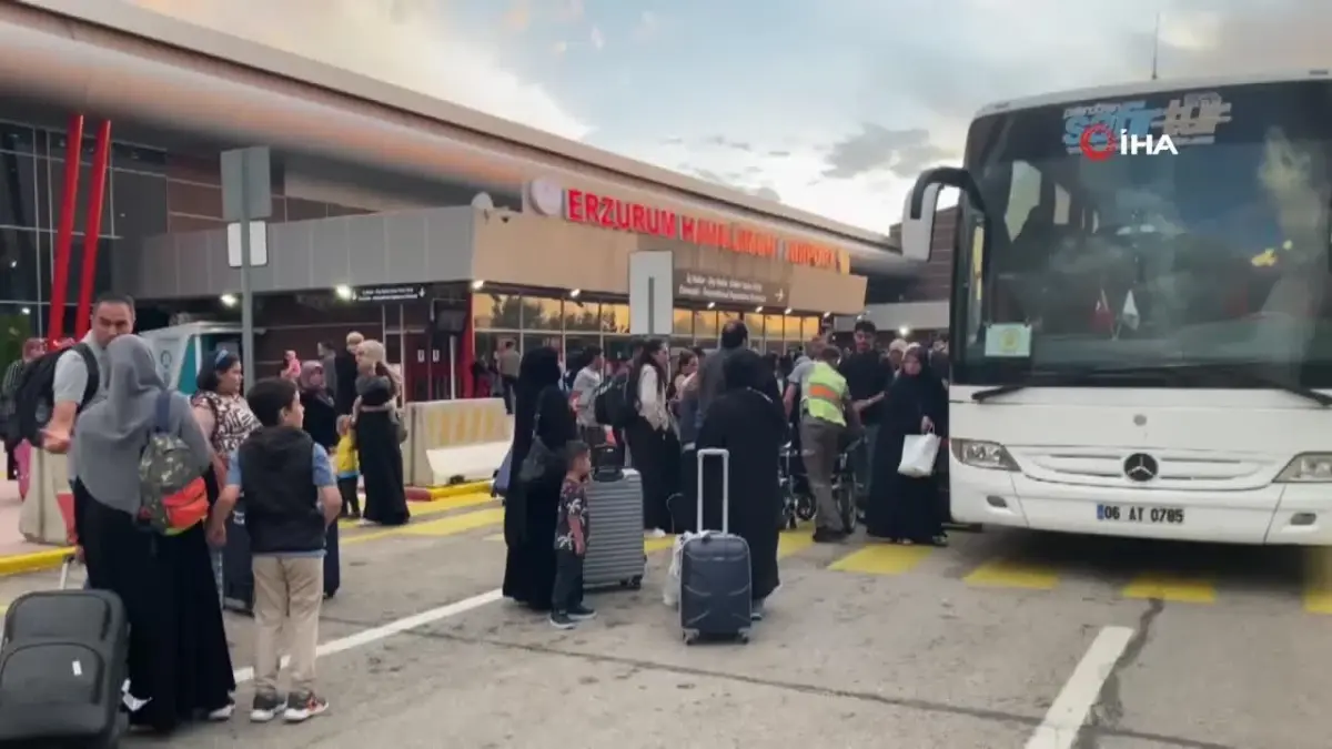 Erzurum\'da Bomba İhbarı Üzerine Uçuşlar İptal