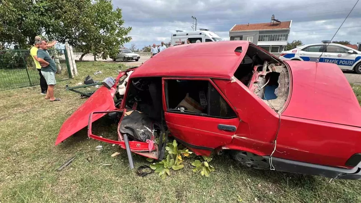 Sinop\'ta Tofaş Takla Attı, Sürücü Ağır Yaralandı