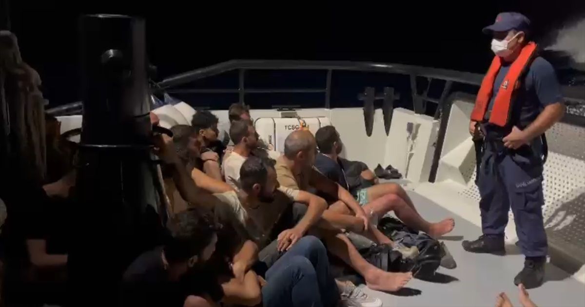 Marmaris ve Datça\'da 58 Göçmen Kurtarıldı