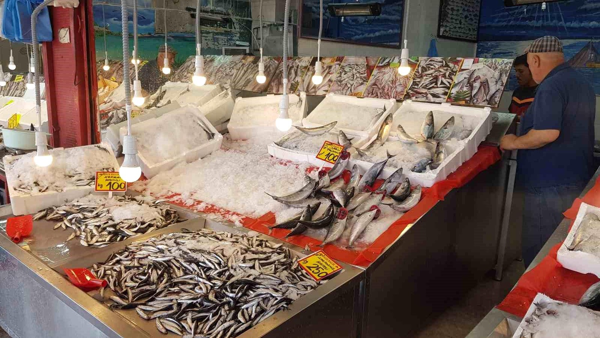 Karabük\'te Balık Fiyatları: Palamut 40 Lira, Hamsi 250 Lira