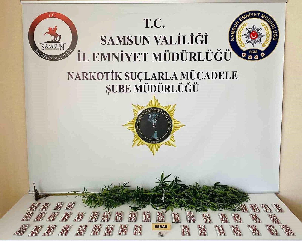 Samsun\'da 28 Kişi Narkotik Operasyonunda Yakalandı