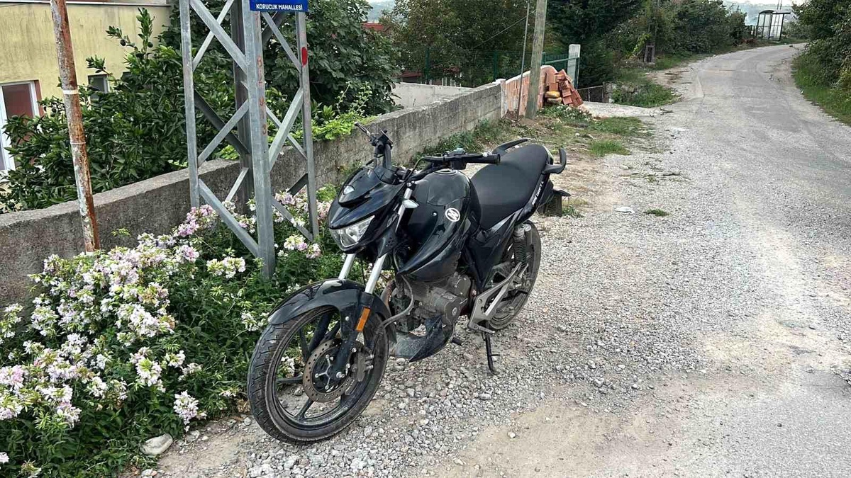 Sinop\'ta Motosiklet Kazası: 1 Yaralı
