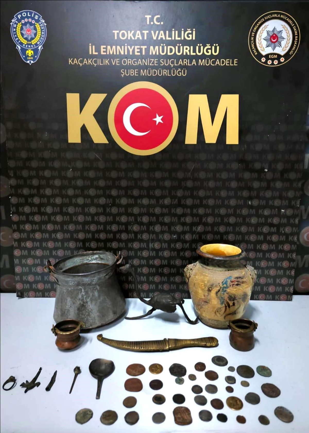 Tokat\'ta Tarihi Eser Operasyonu