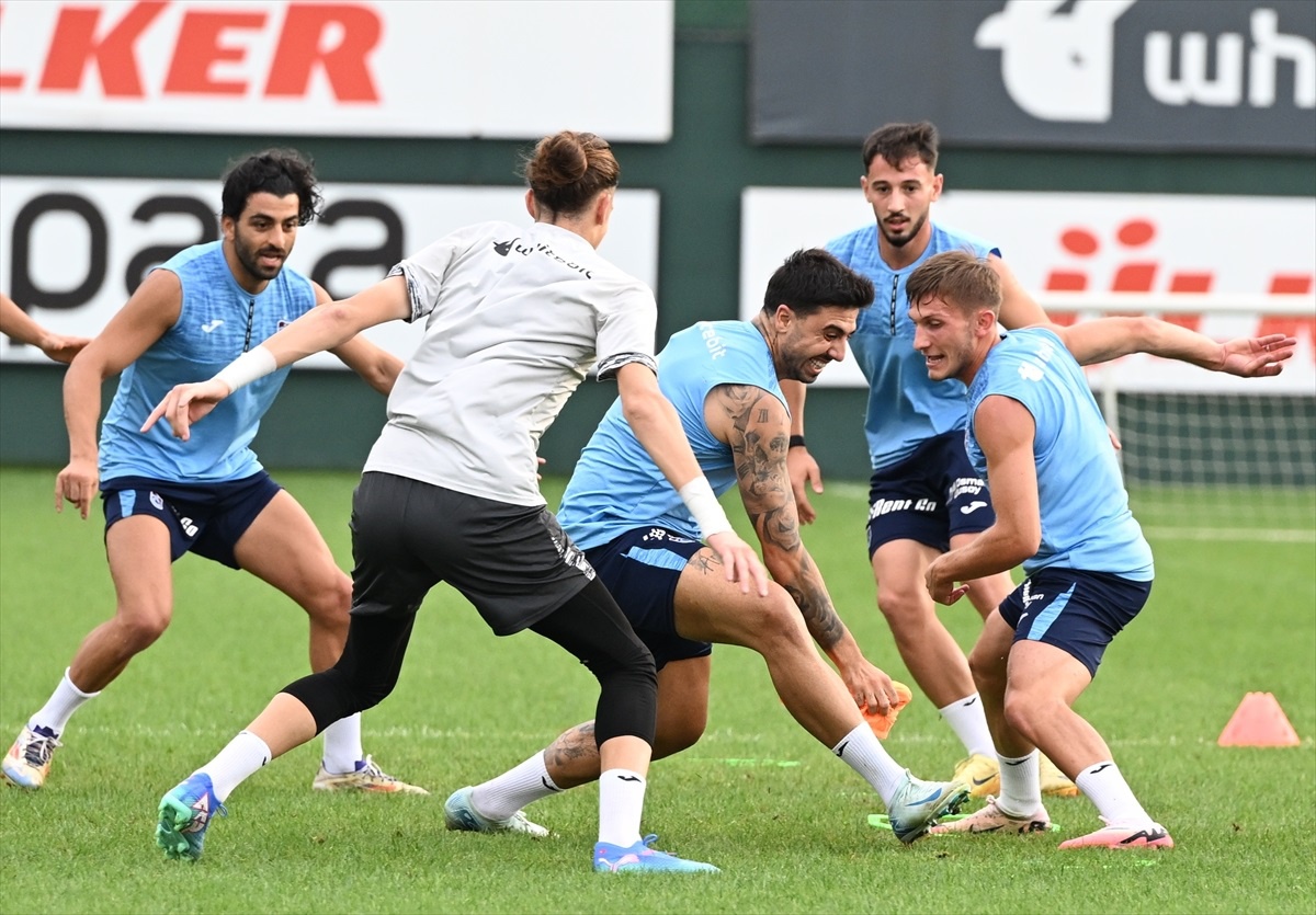 Trabzonspor Beşiktaş Maçına Hazırlanıyor