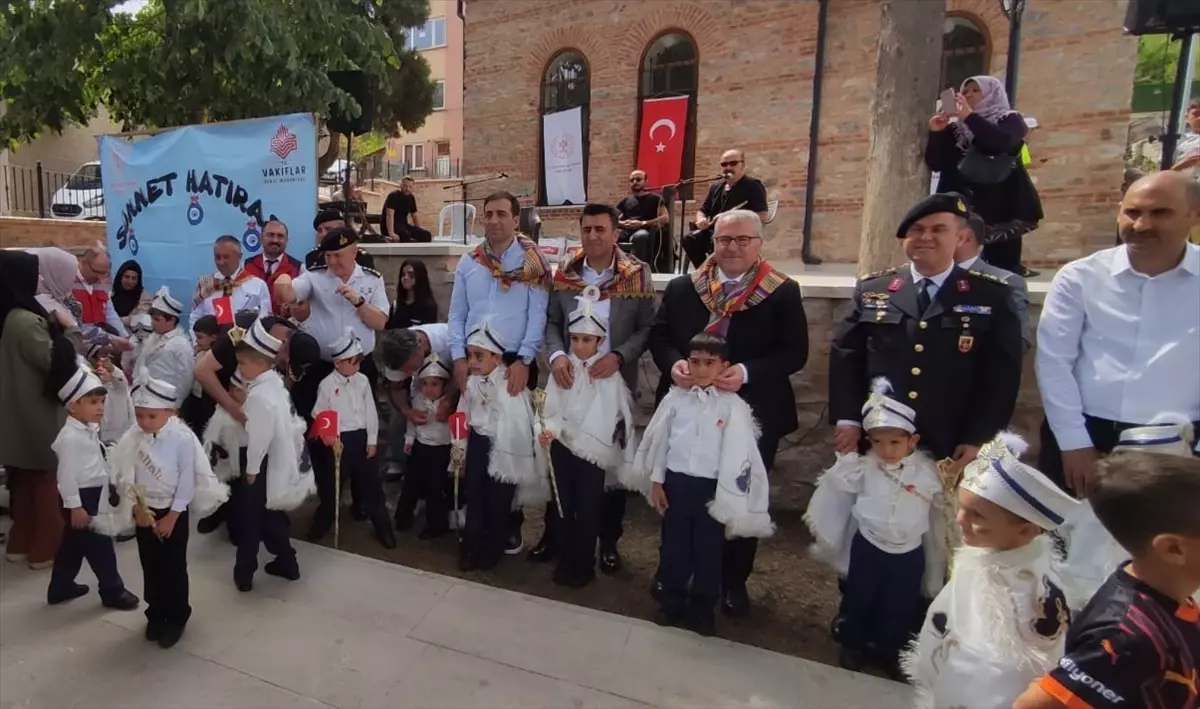 Bursa\'da Söğüt Ertuğrul Gazi\'yi Anma ve Yörük Şenlikleri kapsamında sünnet şöleni düzenlendi