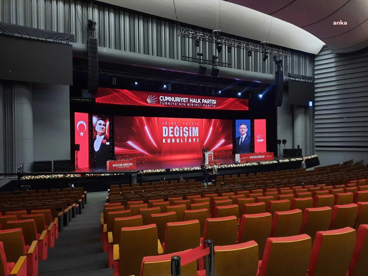 CHP 20. Olağan Kurultayı\'nda program çalışmaları başladı
