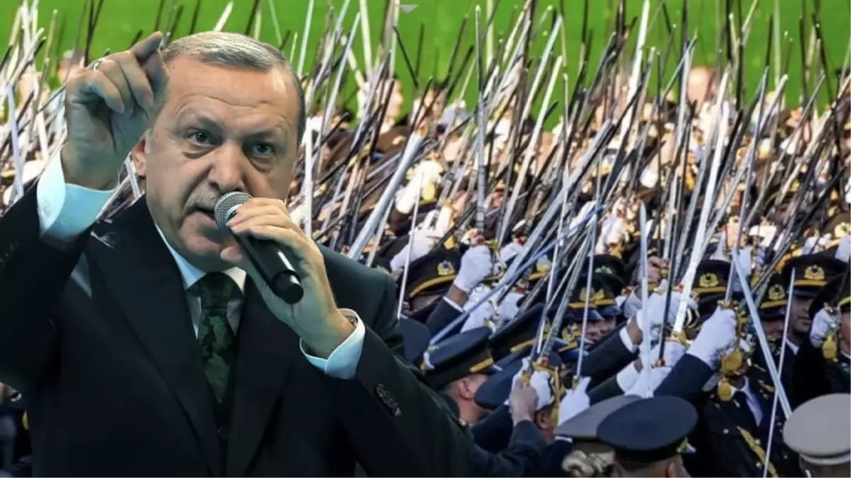 Cumhurbaşkanı Erdoğan\'dan teğmenlerin kılıçlı yeminine ilk yorum: Bu kılıçları kime çekiyorsunuz?